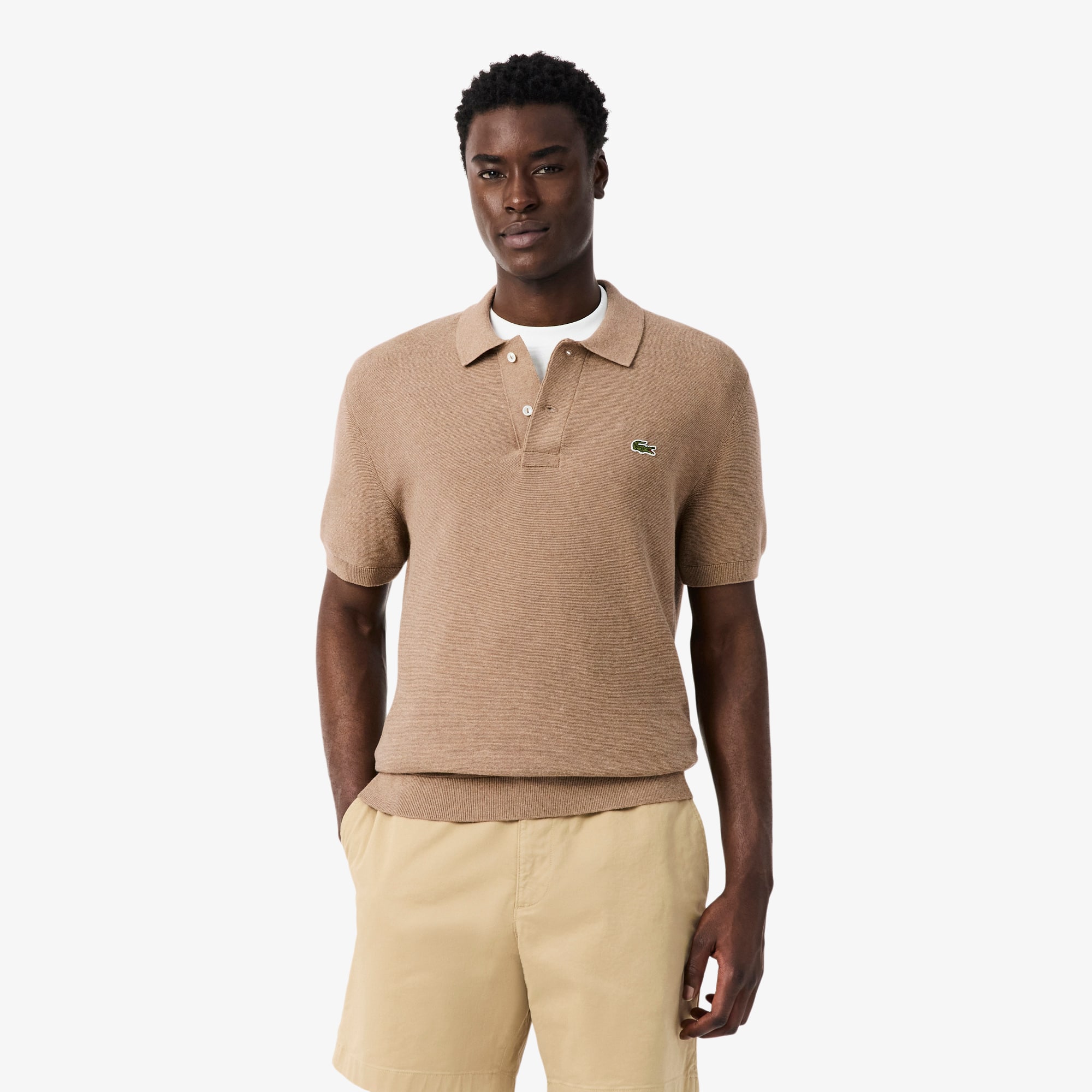 Lacoste Classic Fit Knitted Polo Shirt
