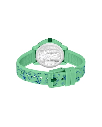 Kids' L.12.12 Green Silicone Watch