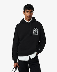 Loose Fit Printed Hoodie