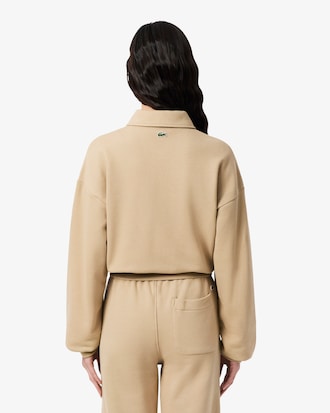 Women's Polo Collar Sweatshirt