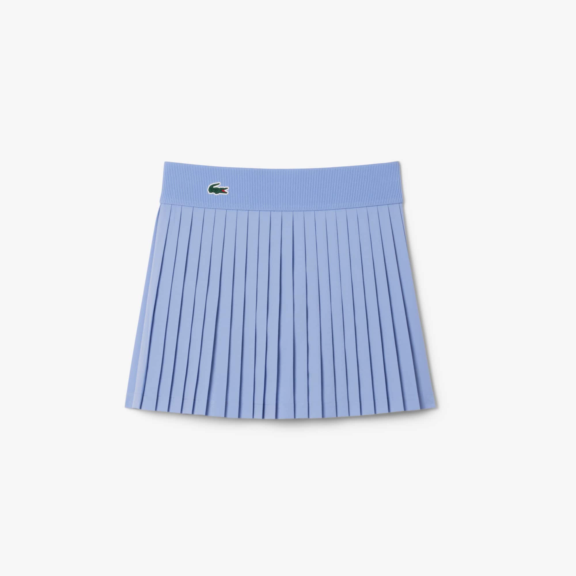 Lacoste Women's Ultra Dry Lined Tennis Skirt - 44 In Purple