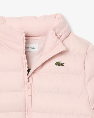 Unisex Fleece Lined Hooded Puffed Jacket