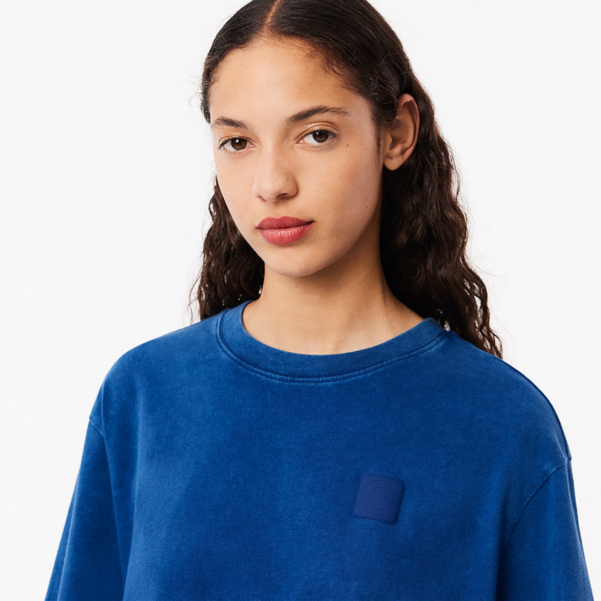 ★【LAFUDGESTORE】★HEAVY TWILL COTTON WASHED SHIRT JACKE.T Women's Oversized Washed Effect Cotton T-Shirt - T-Shirts