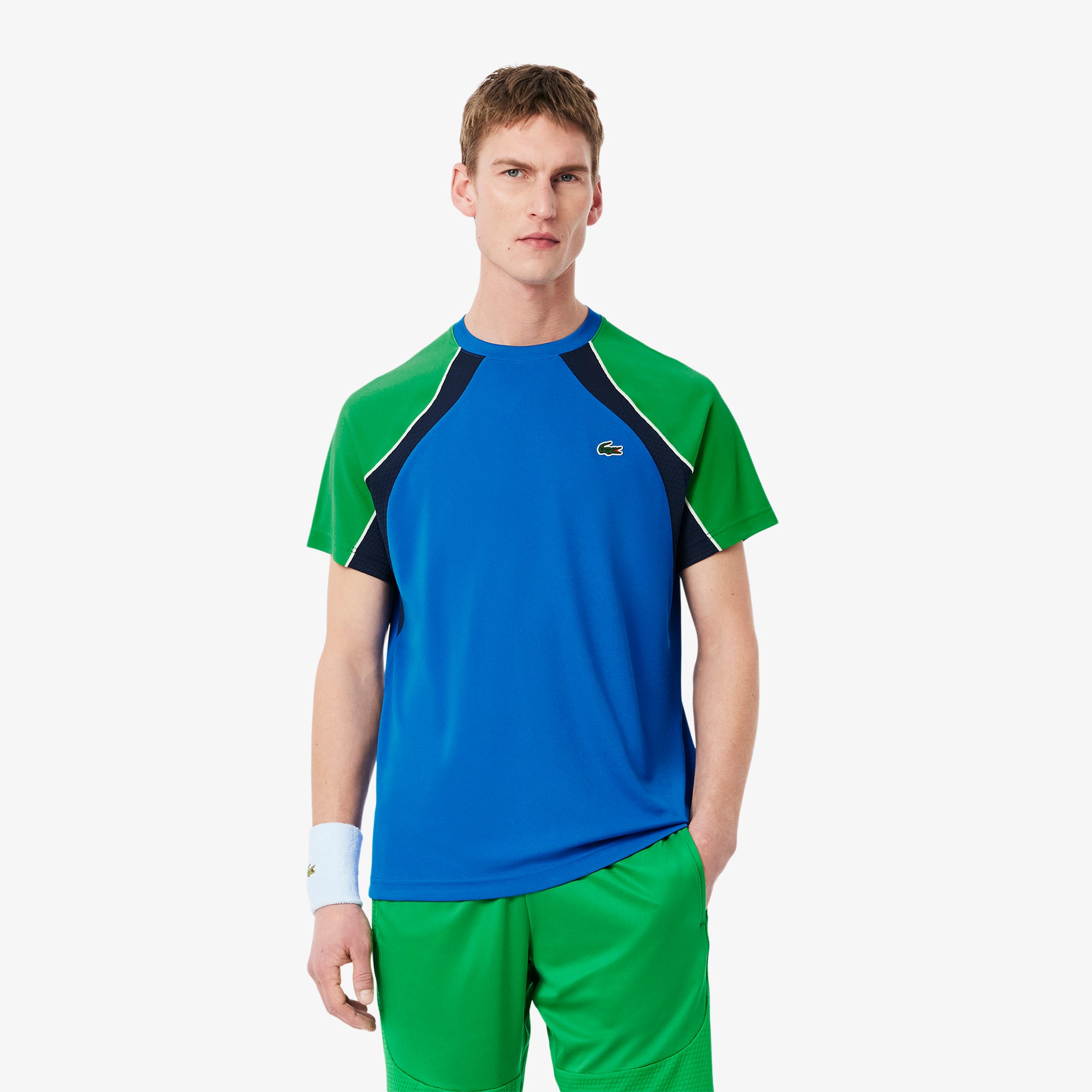 Men's Ultra Dry Colorblock Tennis T-Shirt - T-shirts - New