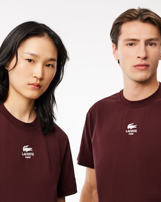 Unisex Signature Print Cotton T-Shirt