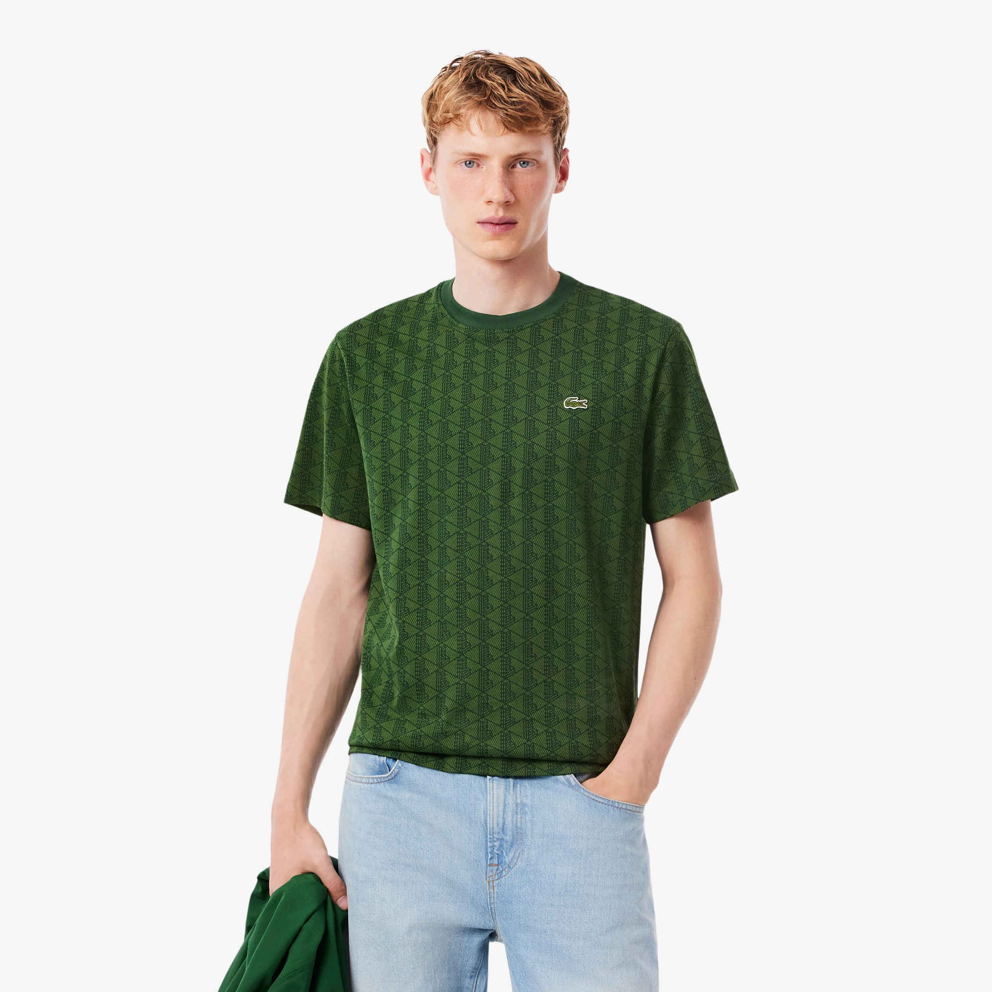 Lacoste Men's Monogram Jersey T-Shirt