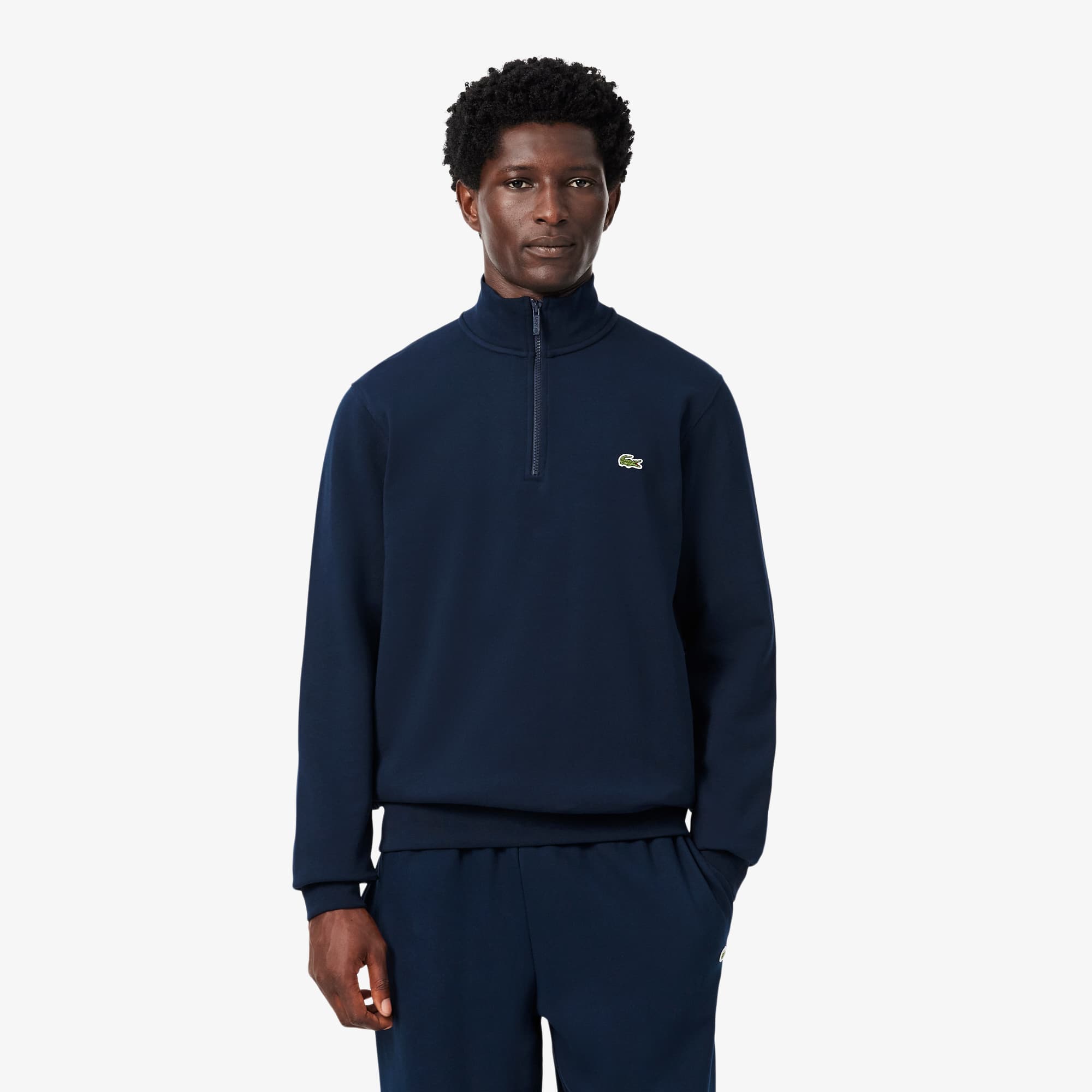 Men's Zip-Up Fleece Sweatshirt - Sweaters & Sweatshirts - New In