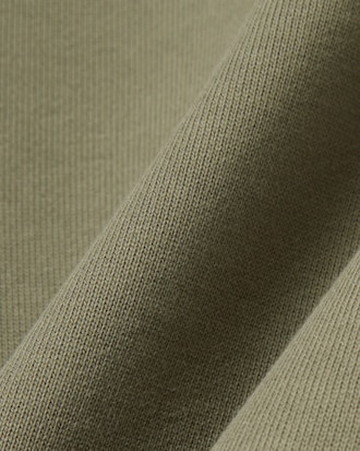 Stripe Band Fleece Sweatshirt