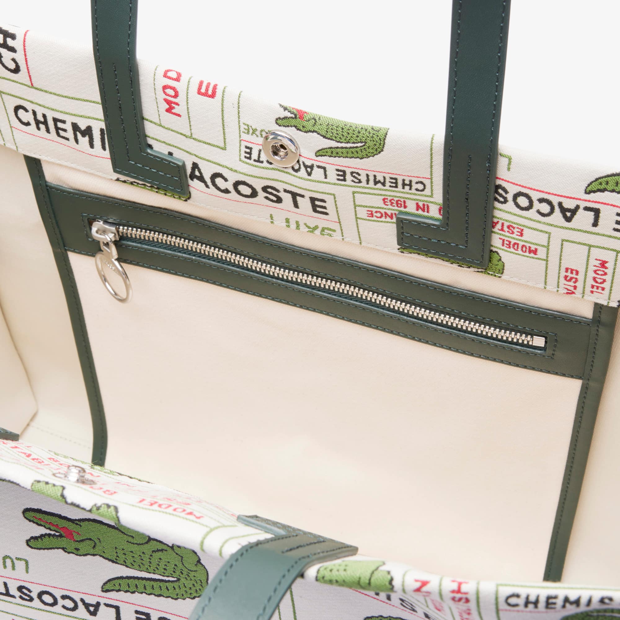 Lacoste HERITAGE トートバッグ Unisex Large Heritage Canvas Tote - Bags - New In 2025 | Lacoste