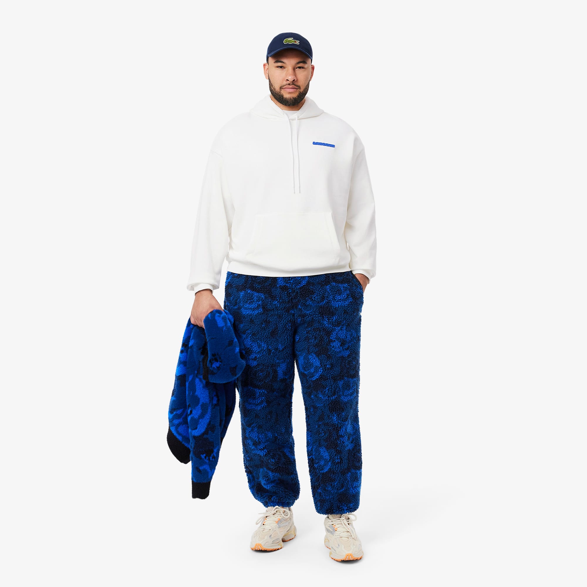 Men's Loose Fit Print Hoodie