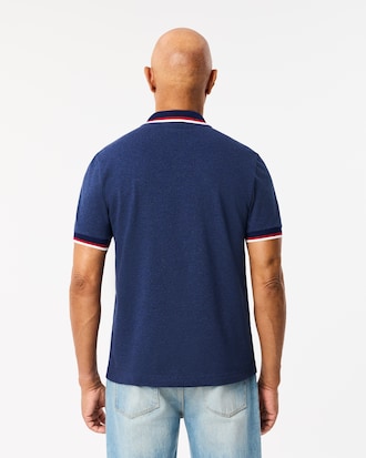 Men's Regular Fit Stretch Mini Piqué Polo