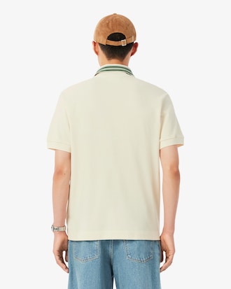 Polo classic fit fabriqu&eacute; en France col ray&eacute;