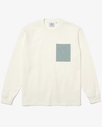 Men&rsquo;s Lacoste L!VE Pocket Cotton Loose Fit T-Shirt