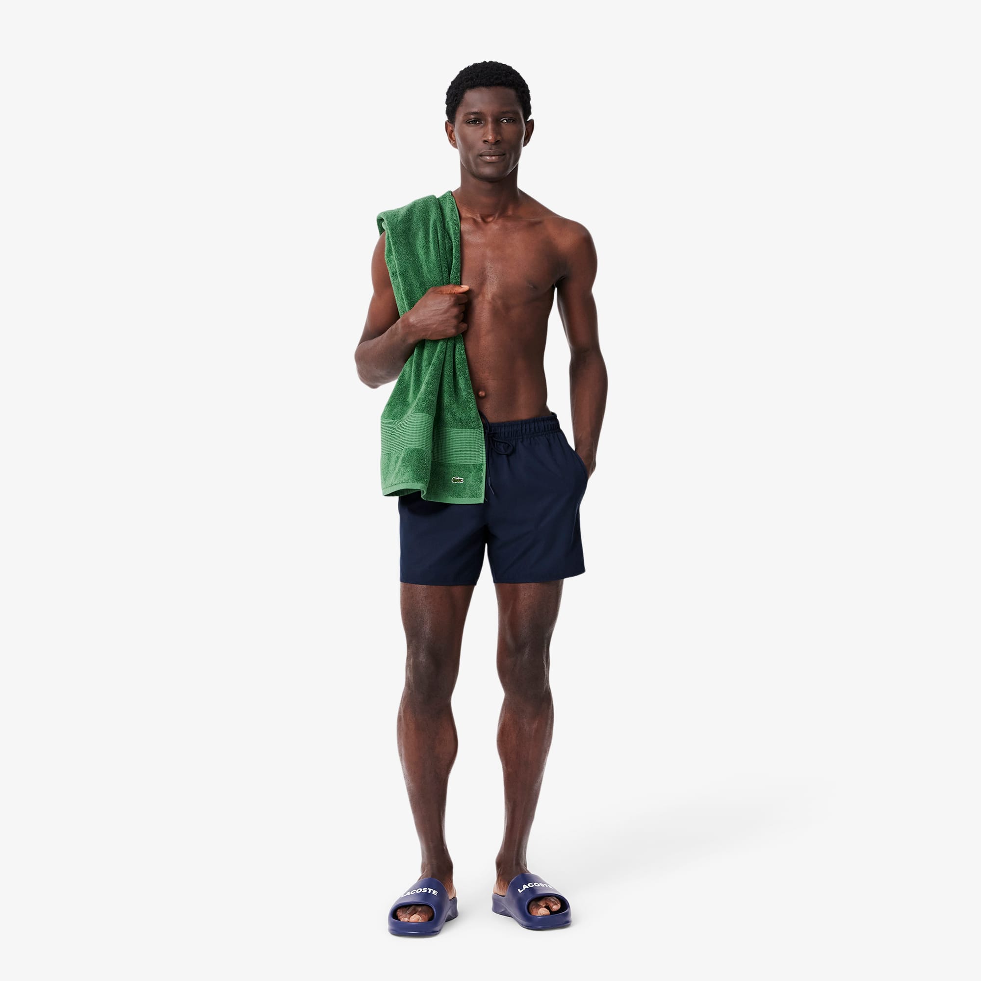 Lacoste｜SHORTS (Classic Swim Short (MH6270-INI)) Men's Quick-Dry Swim Trunks - Shorts & Swim - New In 2025