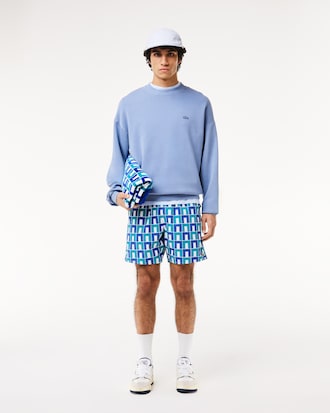 Men's Graphic Print Swim Trunks