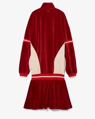 Runway Oversized Velour Maxi Dress
