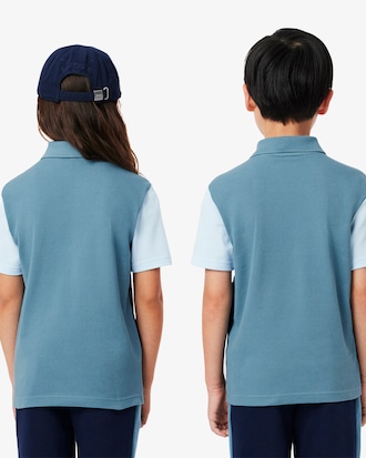 Kids' Colorblock Petit Piqué Polo