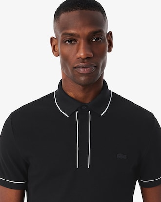 Men's Regular Fit Paris Stretch Piqu&eacute; Polo