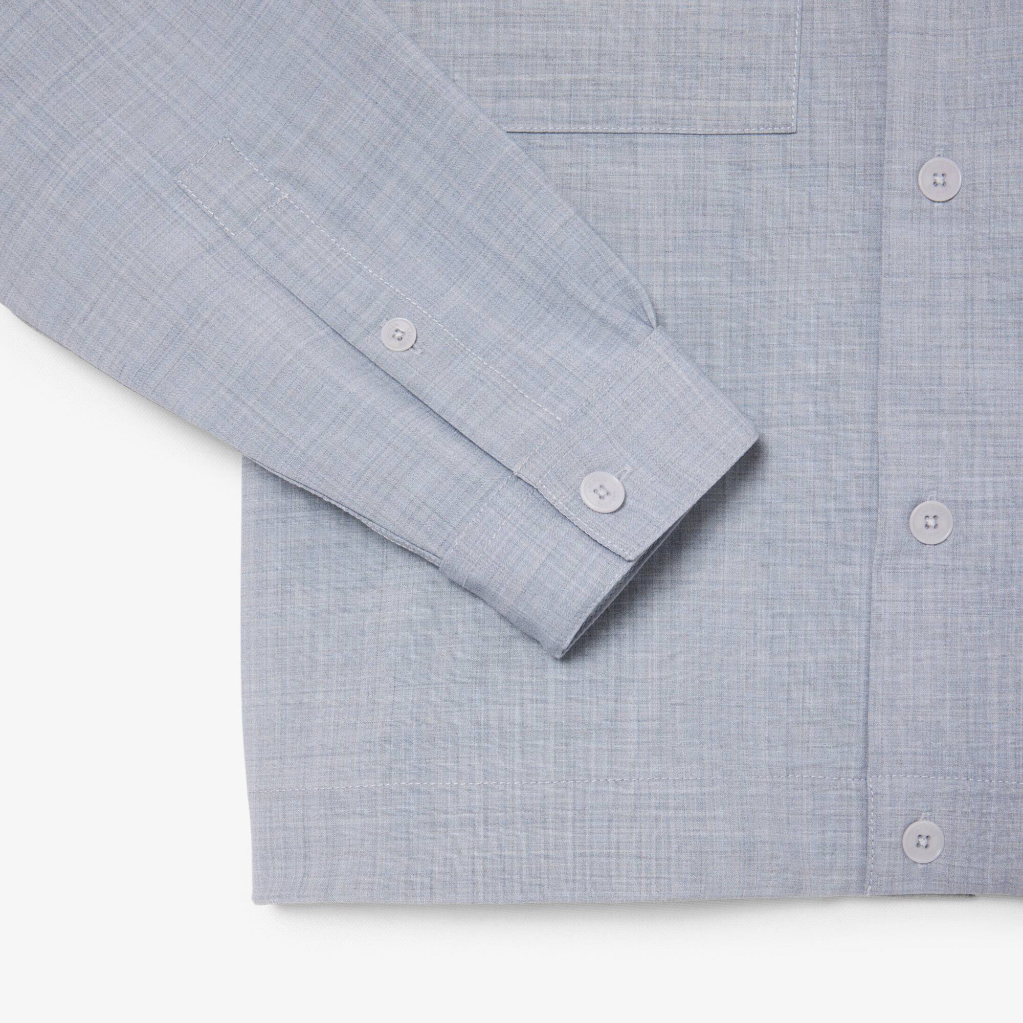 Oversized Wool Blend Overshirt
