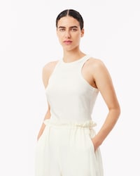 Women's Slim Fit Satin Tank Top