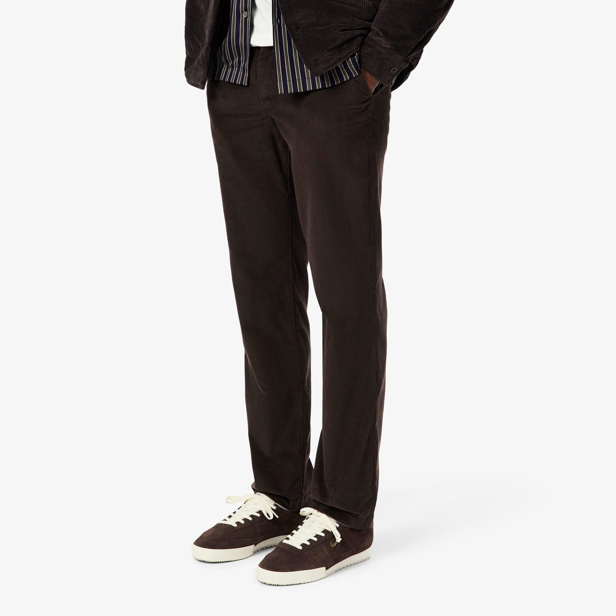 Men's Regular Fit Corduroy Chino Pants - Pants & Sweatpants - New