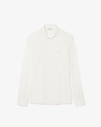 Women's Slim Fit Ribbed Collar Shirt