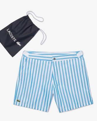 Men&rsquo;s Striped Swimming Trunks