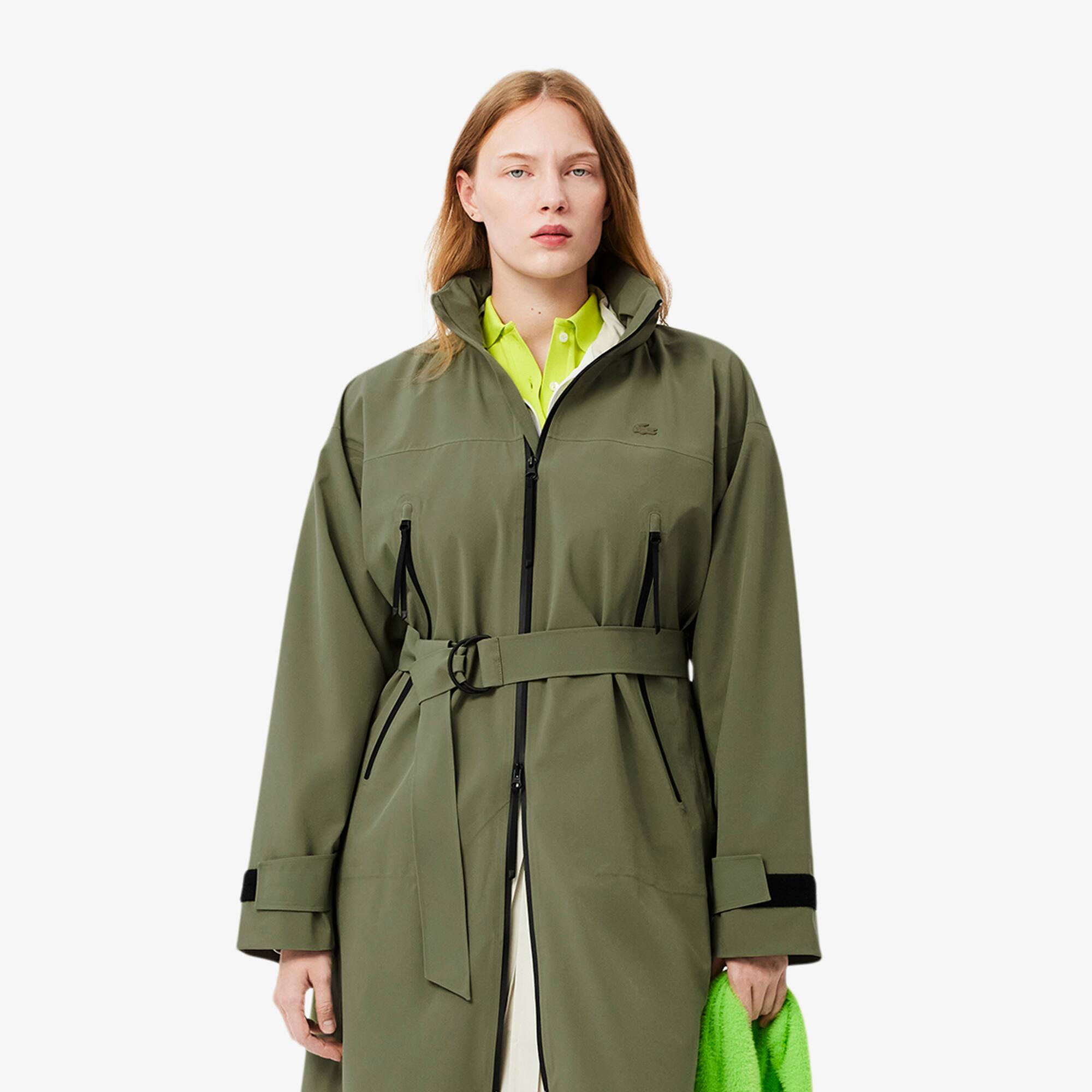 Women's Long Oversized Water-Repellent Parka - Jackets & Coats