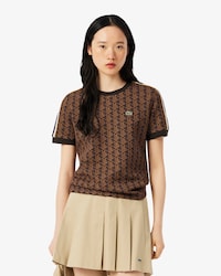 Women's Slim Fit Monogram T-Shirt