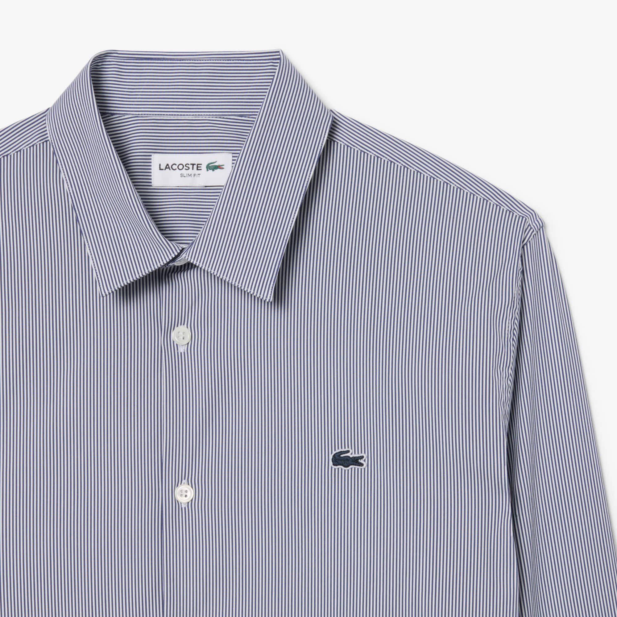 Men's Slim Fit Striped Stretch Button Down Shirt
