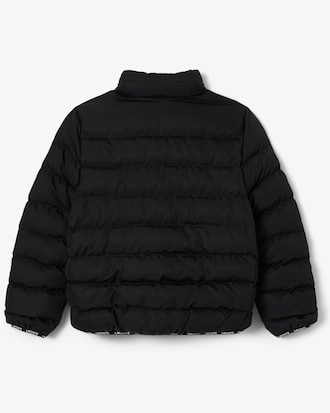 Kids' Hooded Diamond Puffer Jacket