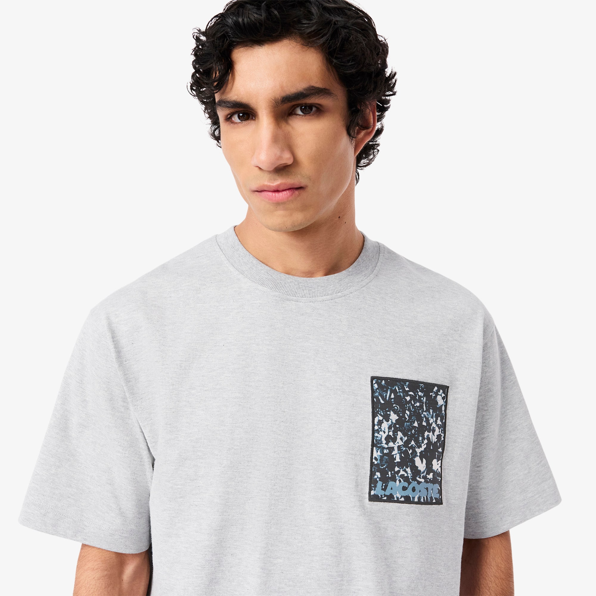 Men's Loose Fit Thick Jersey T-Shirt - T-shirts - New In 2025