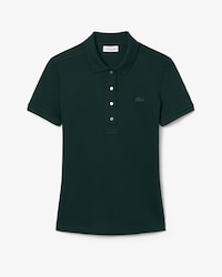 Polo de Mini Piqu&eacute; El&aacute;stico L.12.D de Corte Slim para Mujer