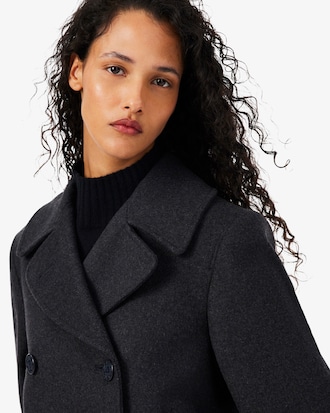 Short Wool Peacoat