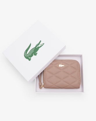 Monedero Peque&ntilde;o De Piel De Cocodrilo