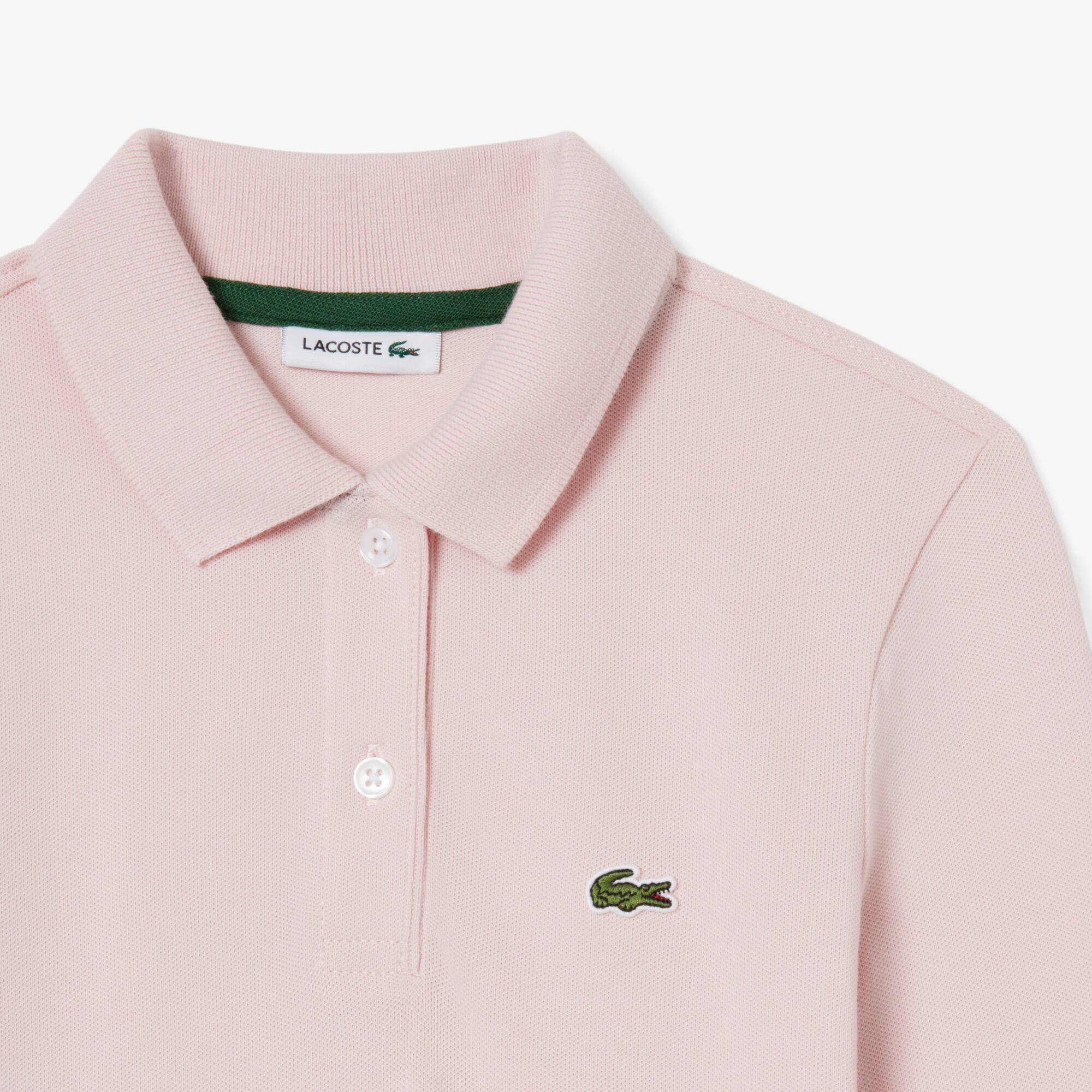 Girls' Long Sleeve Stretch Piqu Polo Dress - Teens Dresses & Skirts - New  In 2026 | Lacoste