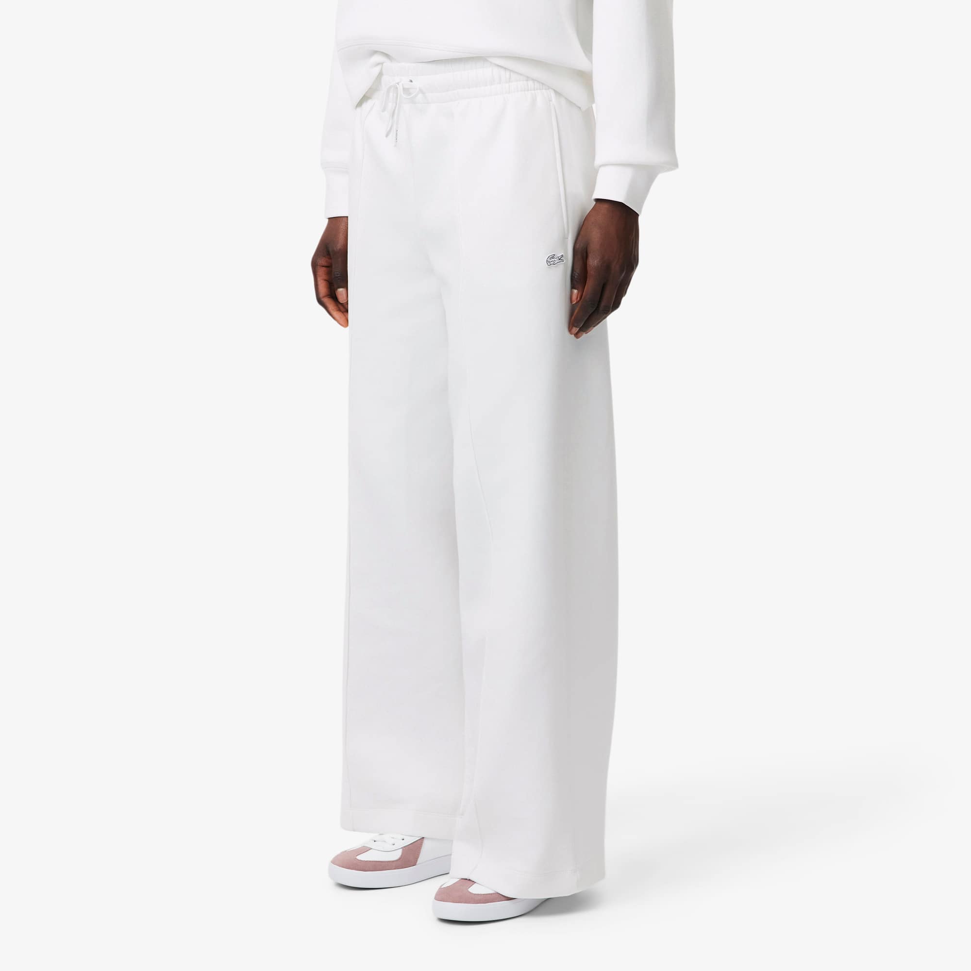 Wide Fit Jersey Sweatpants - Pants & Leggings - New In 2026 | Lacoste