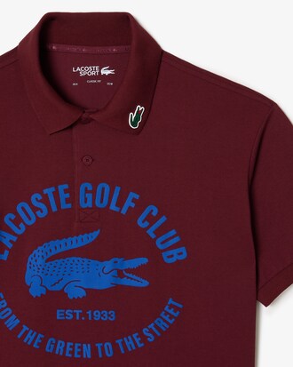 Polo de golf de algod&oacute;n classic fit