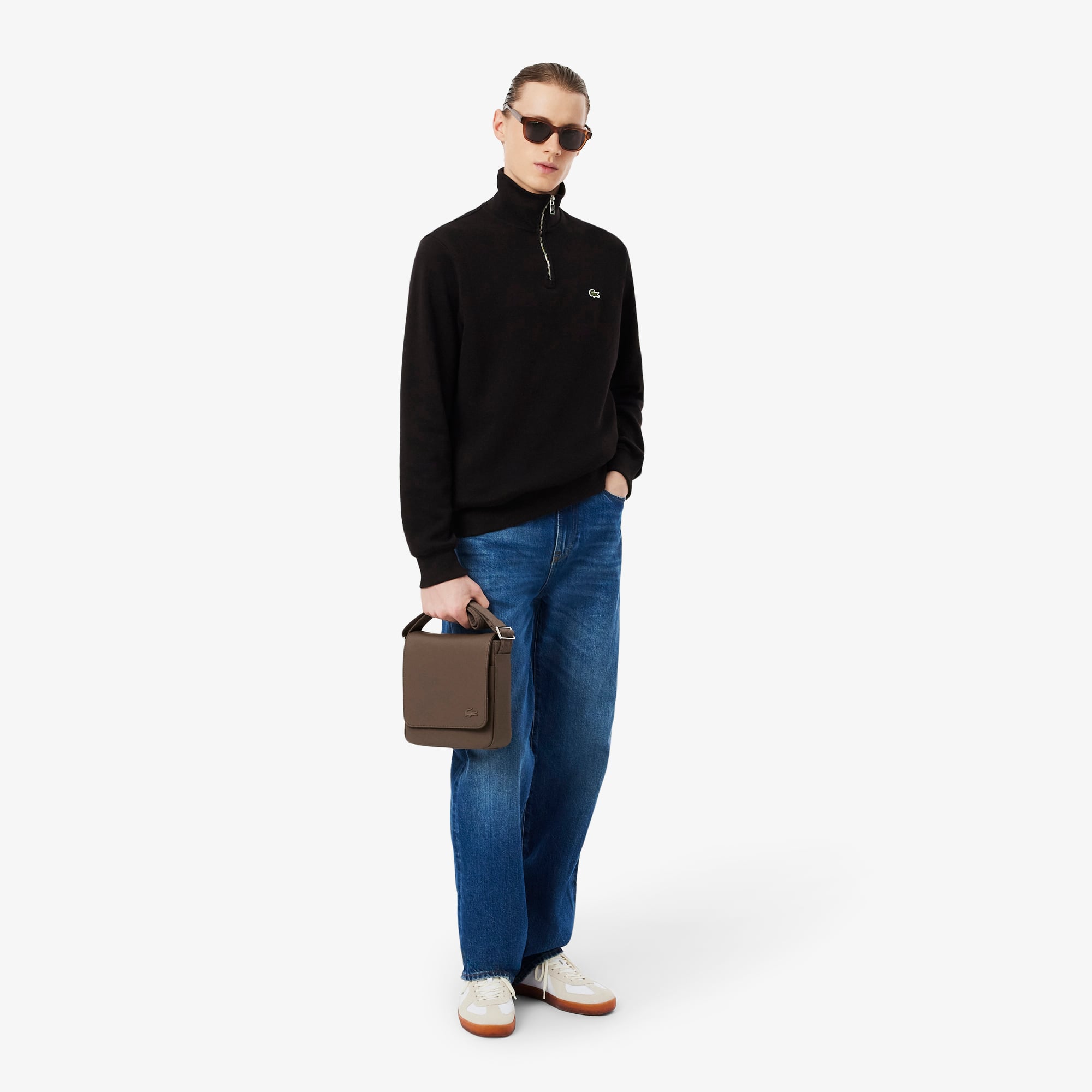 Classic Flap Close Shoulder Bag - Bags - New In 2026 | Lacoste