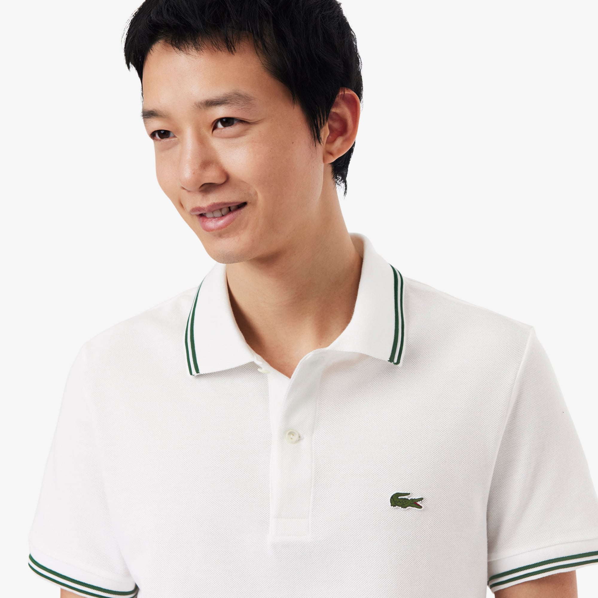 Men's Regular Fit Trim Accent L.12.12 Polo - Polo Shirts - New In