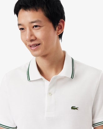 Men's Regular Fit Trim Accent L.12.12 Polo