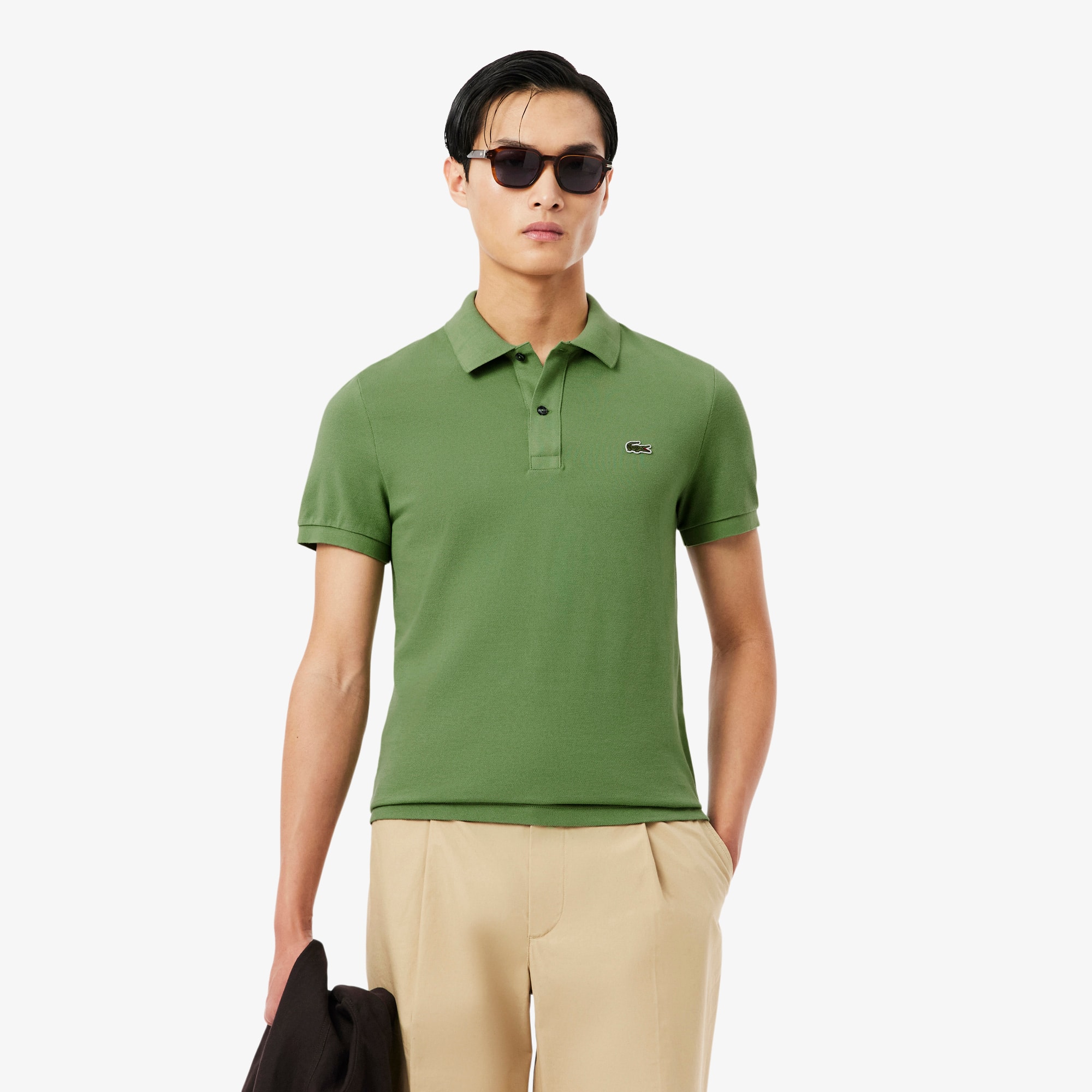 Lacoste Men's Slim Fit L.12.12 Piqué Polo