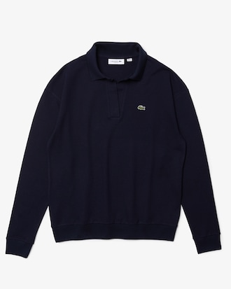 Polo Lacoste para mujer Regular Fit con cuello abierto