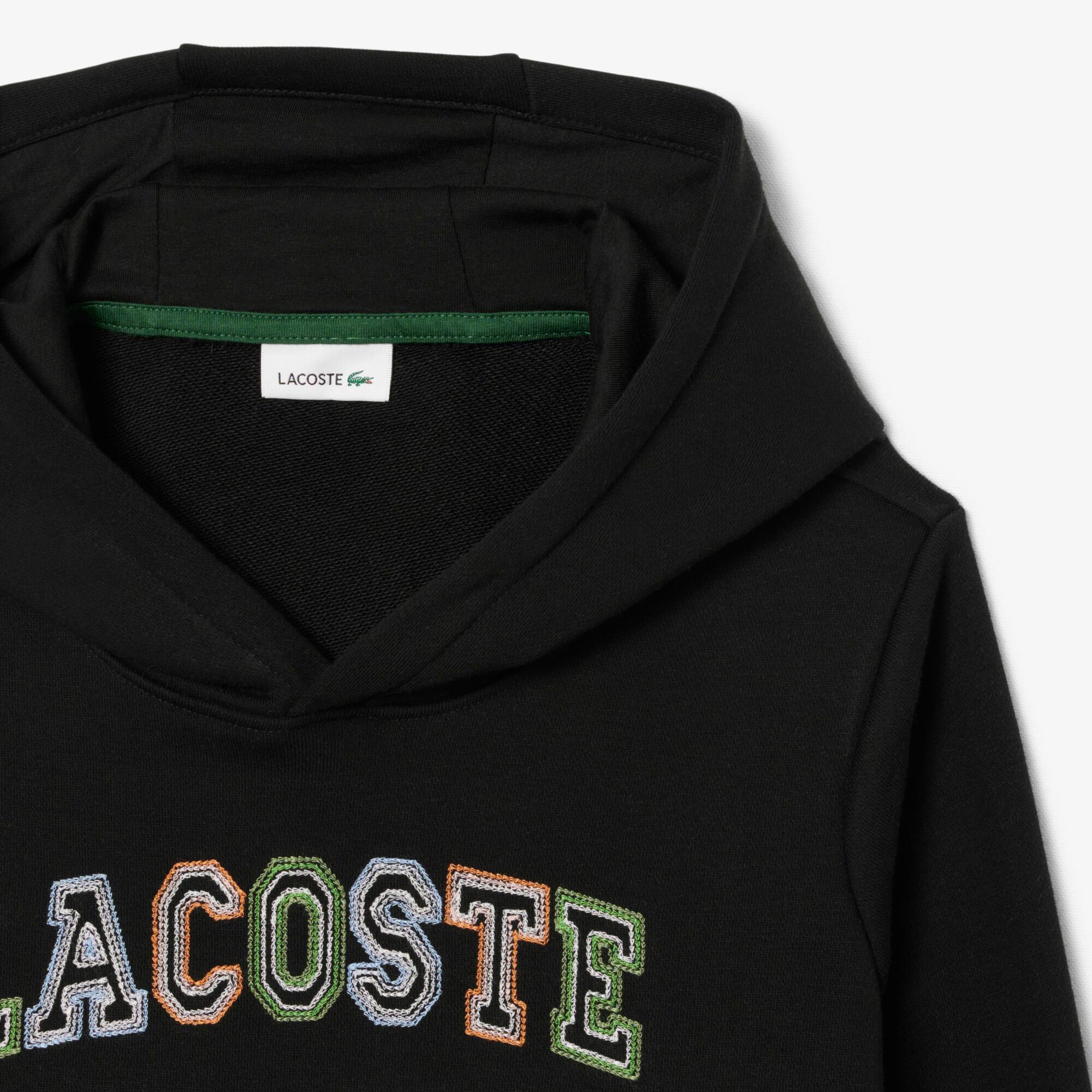 Embroidered Fleece Hoodie