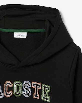 Embroidered Fleece Hoodie