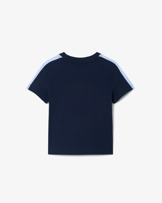 Playera de Algod&oacute;n con Bloques de Color