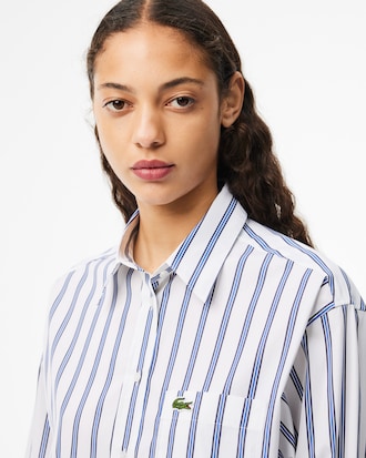 Camisa de popelina extragrande