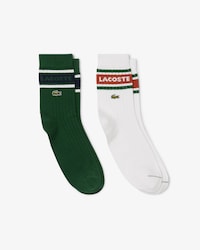 Unisex 2-Pack Ribbed Cotton Socks
