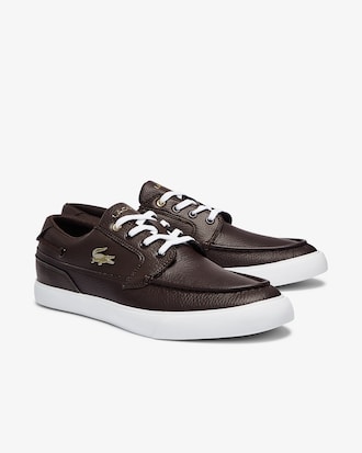 Men's Bayliss Deck Leather Sneakers