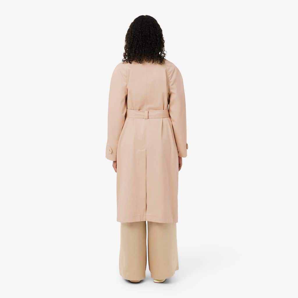 Oversized Water-Repellent Trench Coat - Organic Cotton - New In